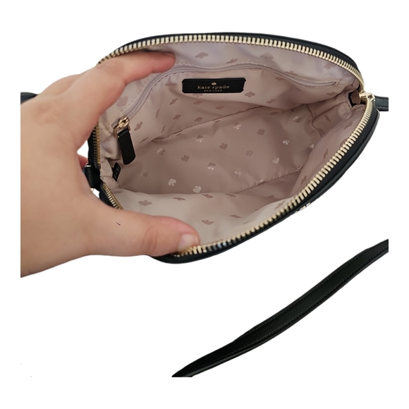 Kate Spade x Disney Minnie Mouse Medium Leather Dome Crossbody Bag & Cardholder - Picture 8 of 16